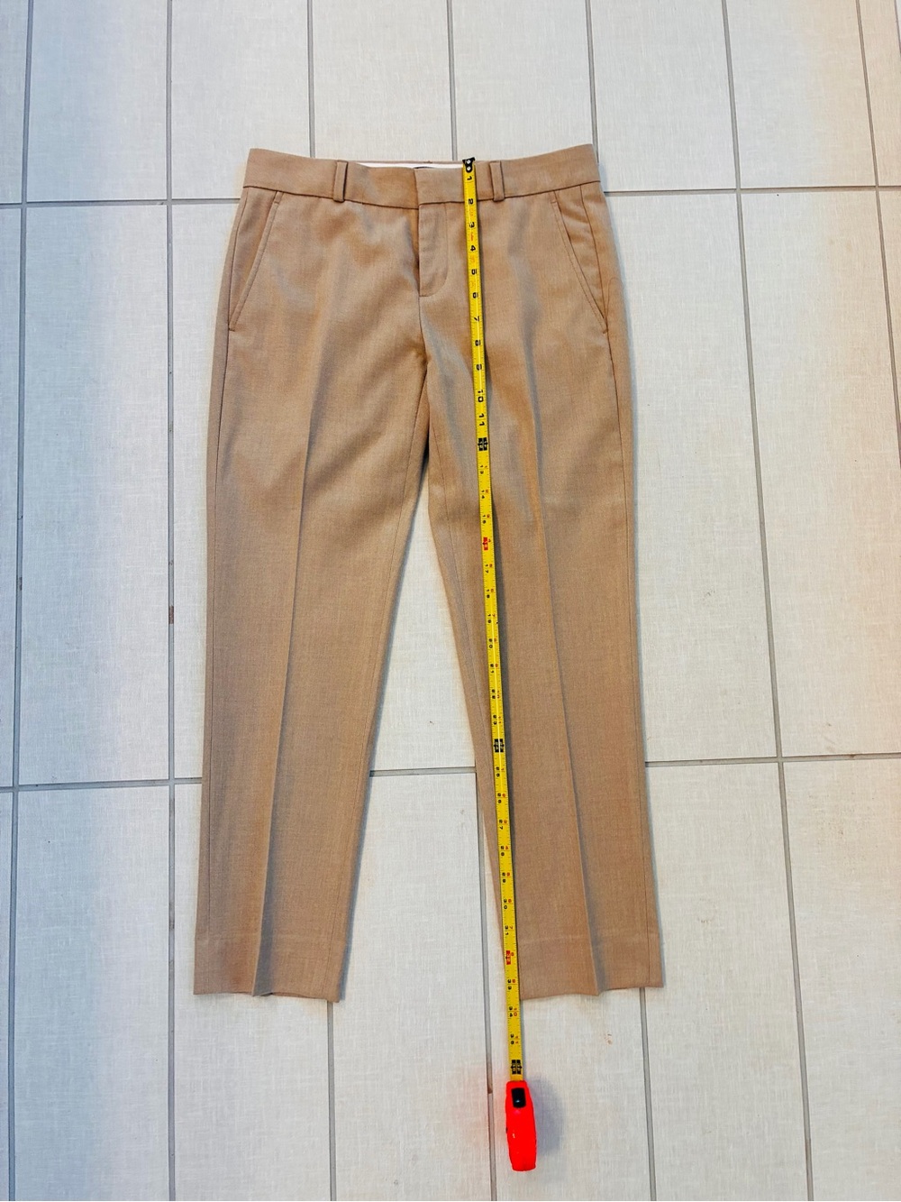 Set of 2 Banana Republic Beige Trousers size 0 - Picture 4 of 16